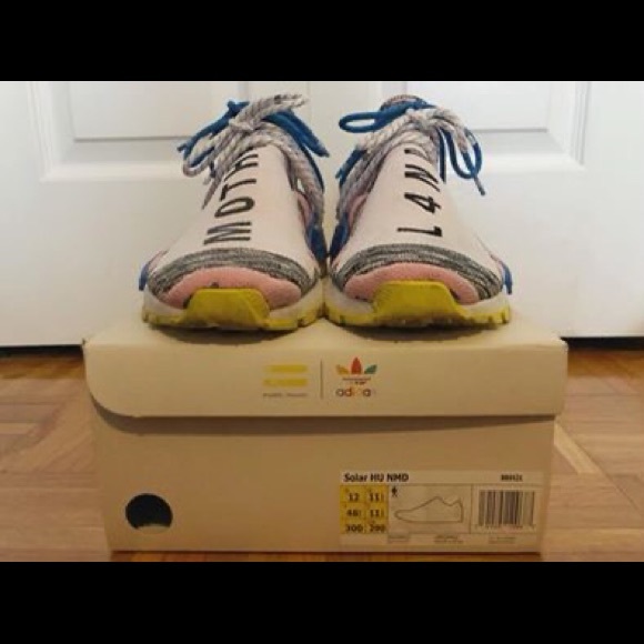 adidas NMD Hu Pharell Solar Pack Pink - Picture 6 of 6